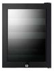 Summit® Beautifridge 14" 0.9 Cu. Ft. Black Commercial Cosmetics Refrigerator with Green Lights-0