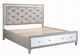 ACME Furniture Sliverfluff Champagne California King Panel Bed with LED and Storage-0