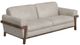 International Furniture Direct Loft Ivory/Brown Sofa-0