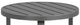 Homecrest™ Outdoor Living Customizable Latitude Aluminum Round Outdoor End Table-1