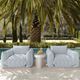 TOV Furniture Saint Tropez Blue Fabric Indoor/Outdoor Armchair-1