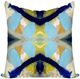 Windy O'Connor Blue Lotus Decorative Pillow-0