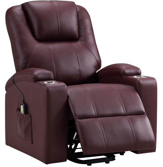 Coaster® Armstrong Wine Power Lift Recliner-1
