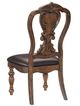 Mazin Furniture Bergen Dark Brown Dining Side Chair-2