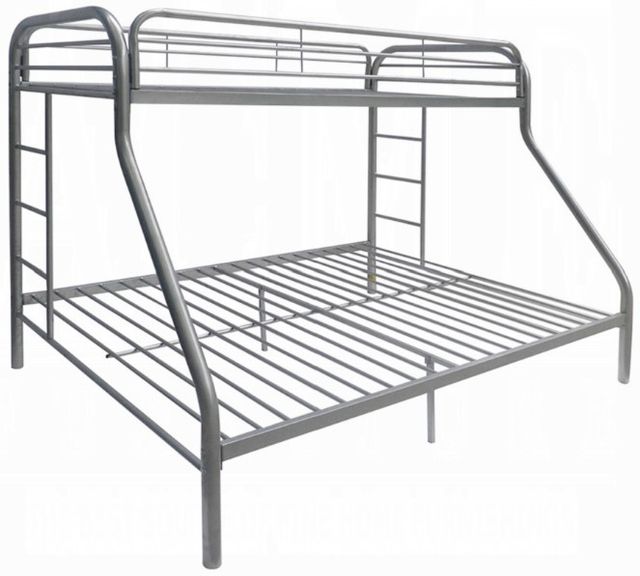 ACME Furniture Tritan Silver Twin Over Full Youth Bunk Bed-0