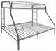 ACME Furniture Tritan Silver Twin Over Full Youth Bunk Bed-0