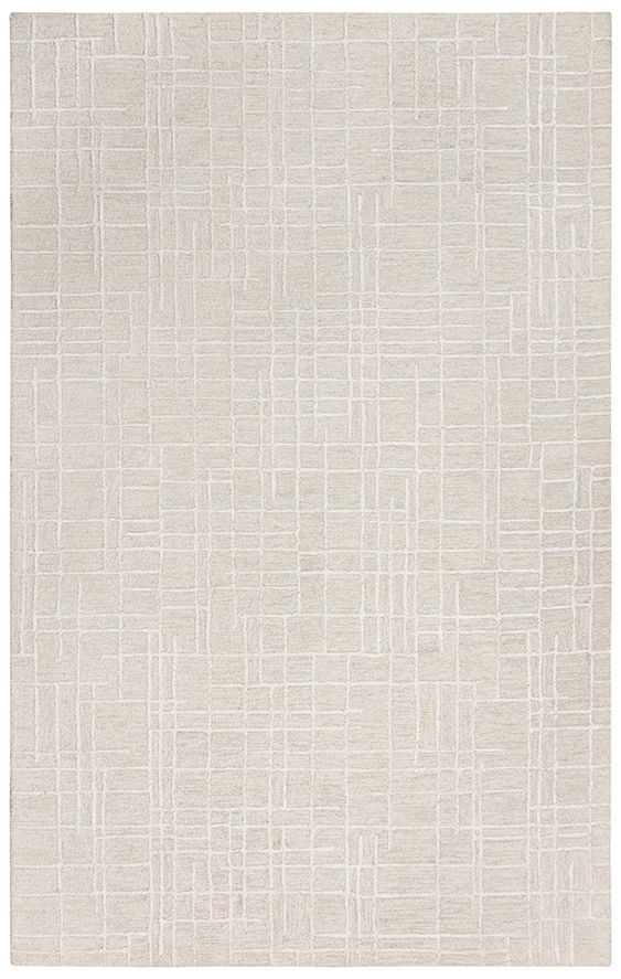 Rizzy Home Jazz Neutral 5'x8' Rectangular Rug-2