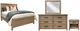 Holland House Breckinridge 4-Piece Natural Queen Panel Bedroom Set-0