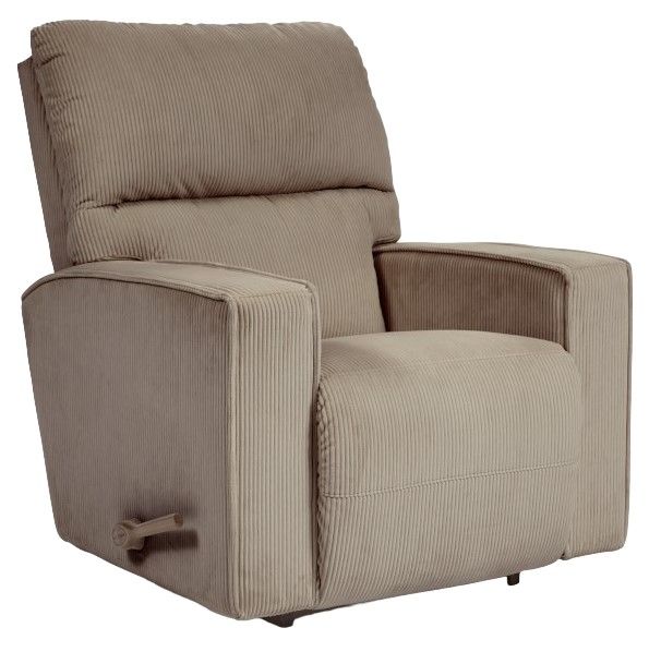 La-Z-Boy® Maddox Driftwood Manual Rocking Recliner-0