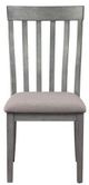 Mazin Furniture Armhurst 5 Piece Light Gray Dining Room Set-4