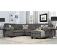 Decor-Rest® Furniture 2566 2-Piece Sectional Sofa with cuddler-1