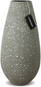 Le Present Drop Wide Lunar Grey 13.7" Vase-0