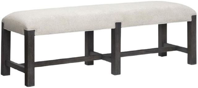 Magnussen Home® Plum Creek Elite Dove/Ravenwood Black Bench-0