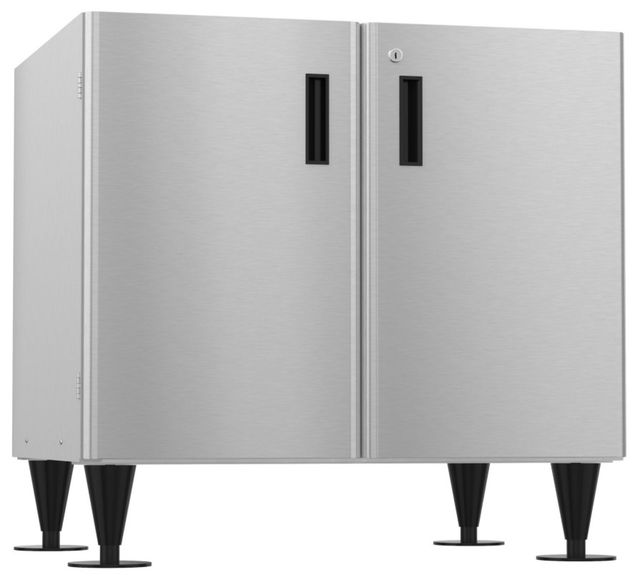Hoshizaki 34" Stainless Steel Icemaker/Dispenser Stand with Lockable Doors-0