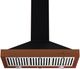 ZLINE Designer Series 30" Oil-Rubbed Bronze and Copper Wall Mount Range Hood-5