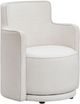 TOV Furniture Passe Cream Linen Swivel Accent Chair-0