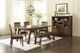 Jofran Inc. Cannon Valley 6-Piece Brown Counter Dining Set-1
