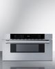 Summit® 30" Stainless Steel Built In Microwave Drawer-1