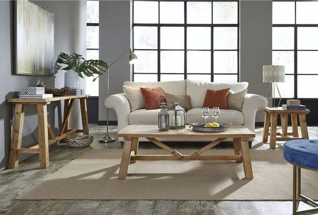 Modus Furniture Harby Rustic Tawny Console Table-1