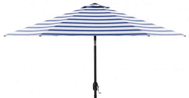 Furniture of America® Halo Blue Fabric/Metal Market Umbrella-2