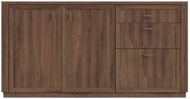 Riverside Furniture Brooks Nouveau Walnut Credenza-2