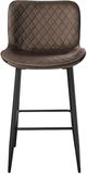 Homelegance® Nya Brown Pub Height Chair-2