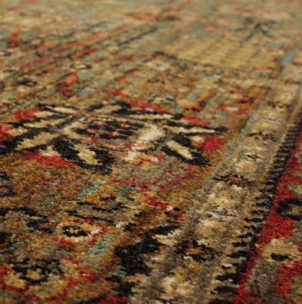 Karastan® Spice Market Myanmar Aquamarine 10' x 13' Area Rug-3