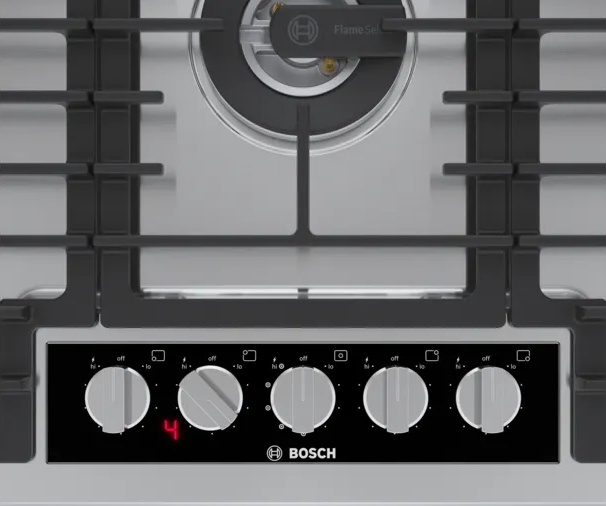 Bosch® Benchmark® 36" Stainless Steel Gas Cooktop-1