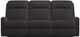 La-Z-Boy® Finley Chocolate Leather Power Wall Reclining Sofa with Headrest-1