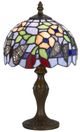 Cal® Lighting & Accessories Tiffany Antique Brass Accent Lamp-0