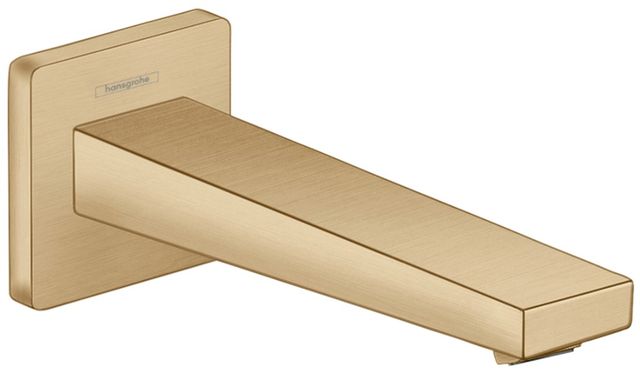 Hansgrohe Metropol Brushed Gold Optic Tub Spout-0