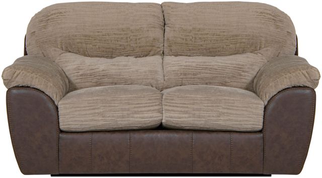 Jackson Furniture McMahon Bark Glider Loveseat-1
