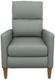 Best® Home Furnishings Customizable Janae Power High Leg Recliner with Honey Birch Legs-3