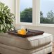 Sunny Designs™ Homestead Tobacco Leaf Ottoman Tray-1