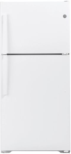 GE® 30 in. 19.1 Cu. Ft. White Top Freezer Refrigerator