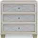 Century® Carrier and Company Case Avery Gold/White Nightstand-0