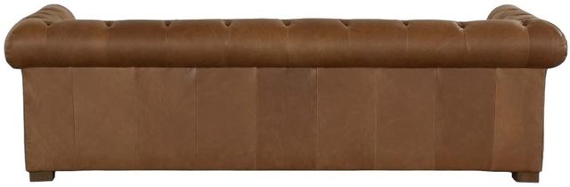 Bassett® Furniture Jamestown Benchmade Soft Umber Leather Sofa-3