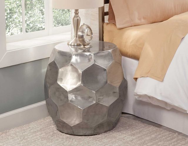Steve Silver Co. Stomp Silver End Table-1