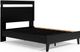 Signature Design by Ashley® Finch 3-Piece Black Full Panel Platform Bed Set-1