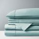 Olliix by Madison Park 6 Piece Aqua California King 800 Thread Count Cotton Rich Sateen Sheet Set-3