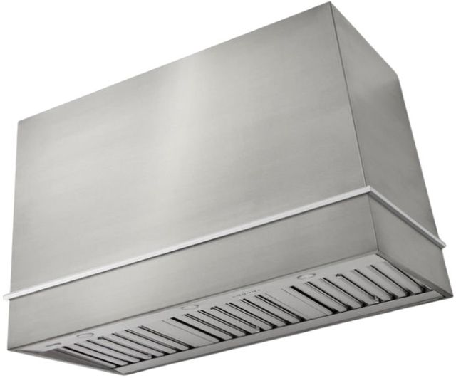 AGA Loge 48" Stainless Steel Wall Mounted Range Hood with Polished Chrome Trim-0