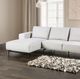 Furniture of America® Baerum Light Gray Sectional with Left Chaise-1