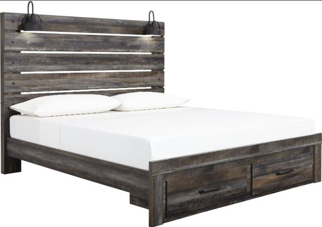 Signature Design by Ashley® Drystan 5-Piece Multi King Panel Bed Set -1