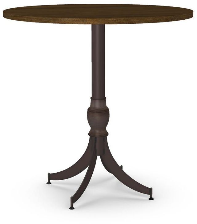 Amisco Penelope Walnut Veneer Bar Table-0