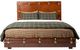 Furniture Classics Gentlemen's Dark Brown King Panel Bed-2