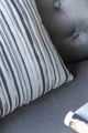 A & B Home Black/Silver/White Throw Pillow-1