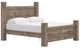 Signature Design by Ashley® Rusticott Brown King Poster Bed-0