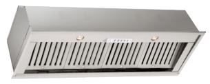 XO Fabriano Collection 46" Stainless Steel Insert Range Hood -0