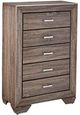 Coaster® Kauffman Washed Taupe Chest-0