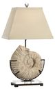 Wildwood Lamps Ammonite Natural White Table Lamp-0